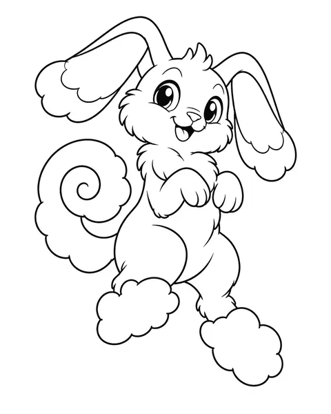 Cloud Hopper coloring page
