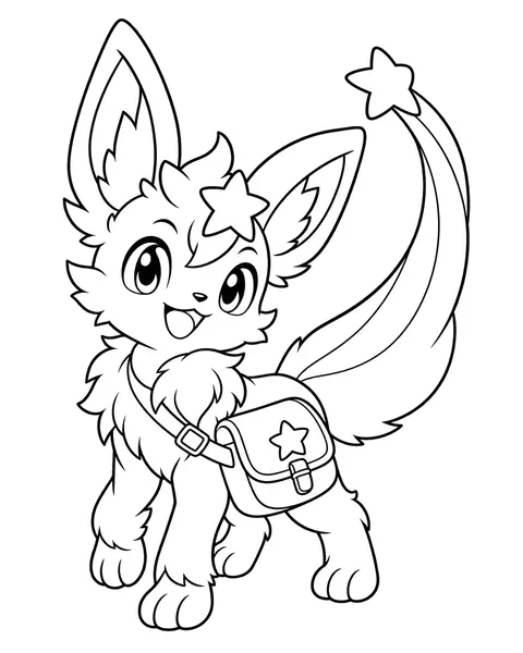 Comet Courier coloring page