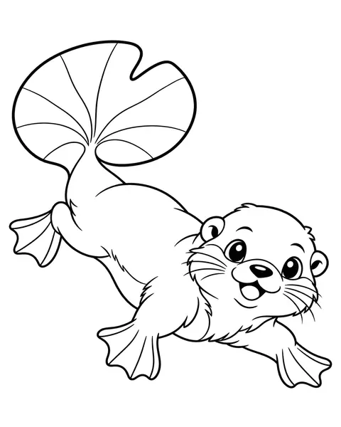 River Nib coloring page