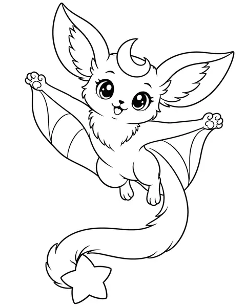 Star Glider coloring page