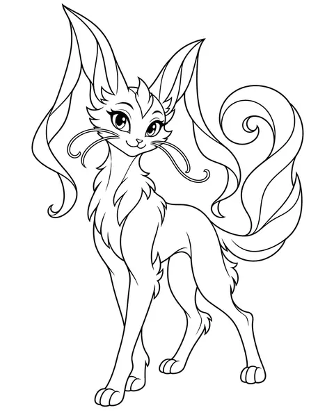 Wind Whisker coloring page